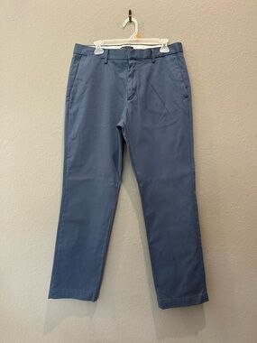 Banana Republic Aiden Chino blue pants Sz 34x30 NWOT